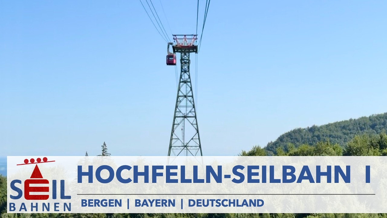 🇩🇪🚠 Hochfelln I | Pendelbahn | Bergen | Chiemgau | inkl. Details zur Bahn