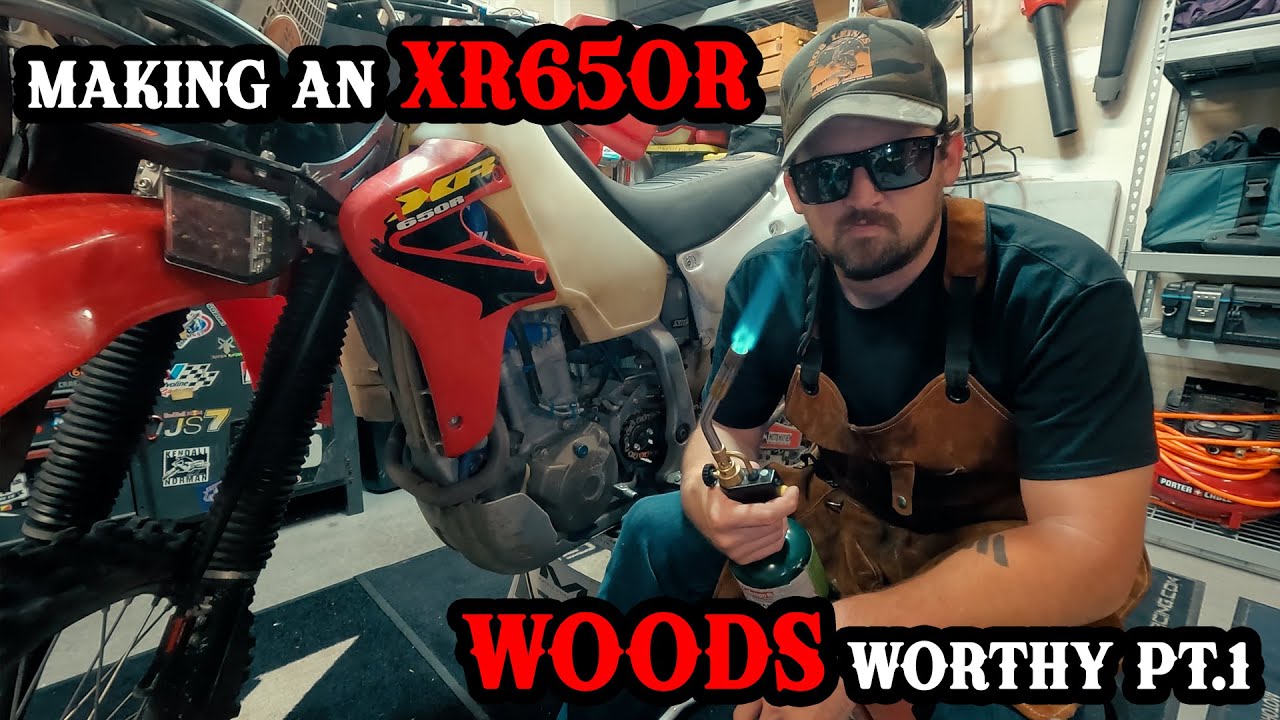 The starting point of my XR650R's Transformation // Trail Wolf Garage Sessions EP.1