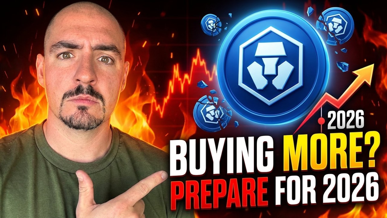 When Will I Buy More CRO Coin? (PREPARE FOR THIS!) Crypto.com's Cronos Price Prediction 2026
