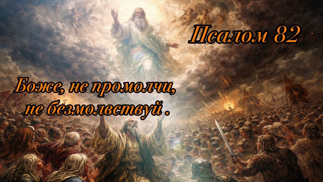 Псалом 82 . Боже не промолчи , не безмолвствуй .