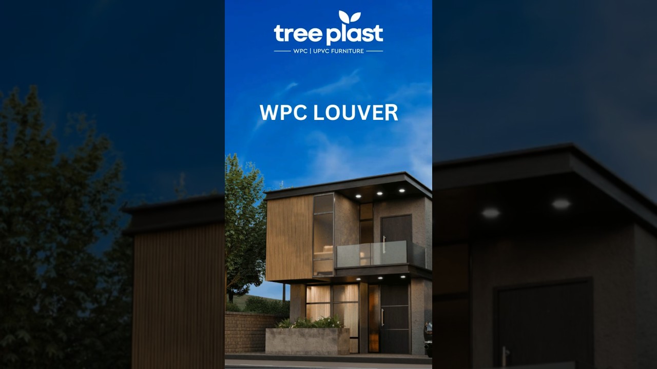 WPC Louvers: Modern, Weatherproof Design for Stunning Walls | #wpclouvers