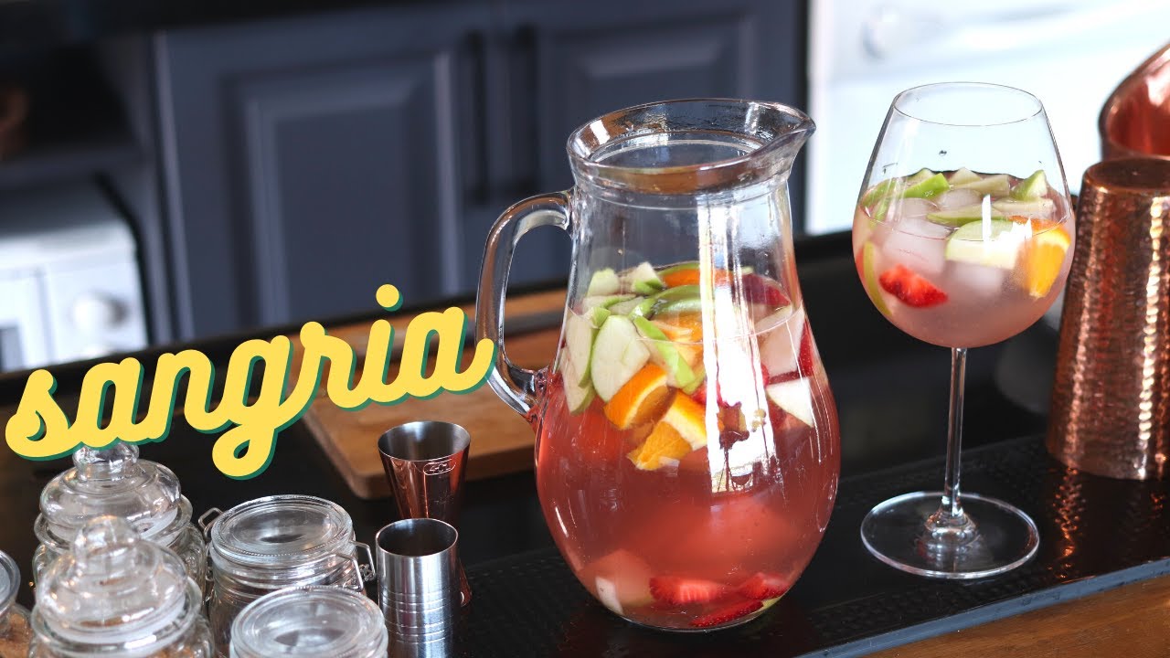 Sangria Nasıl Yapılır? | Kalabalık Misafirlere Pratik Sürahi Kokteyli