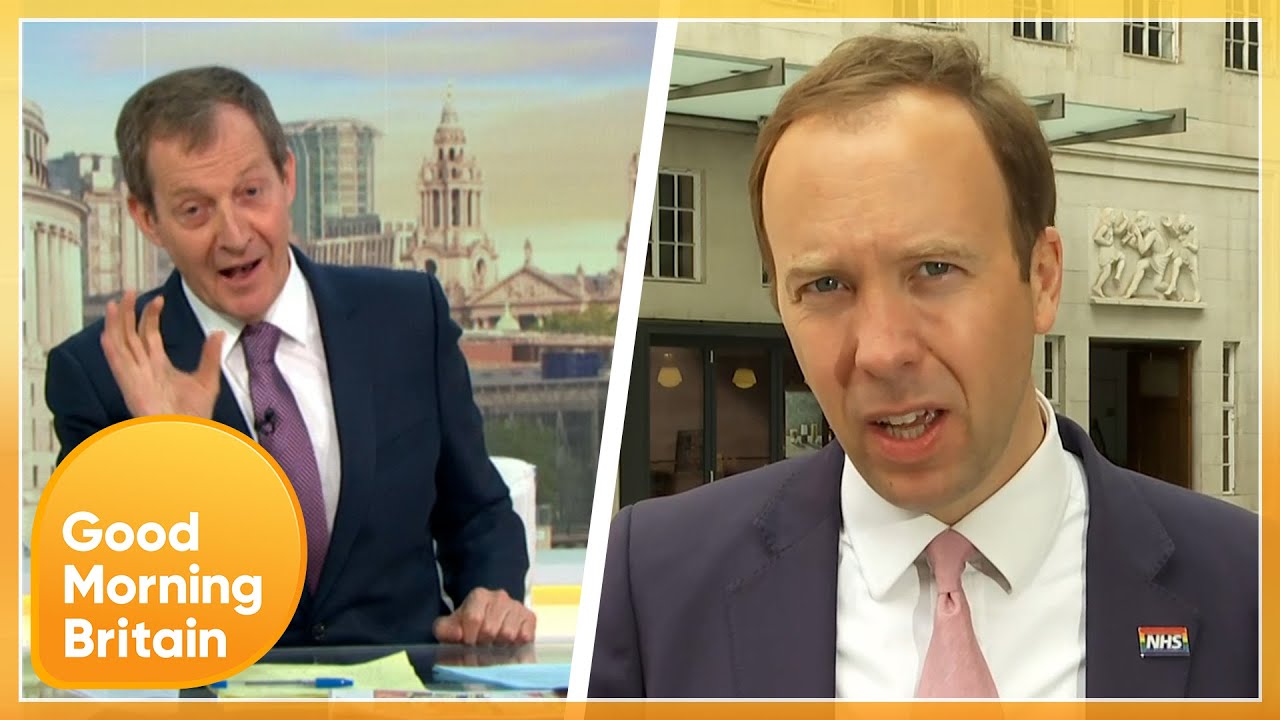 Alastair Campbell Clashes With Matt Hancock Over Social Care & Govt Integrity | Good Morning Britain
