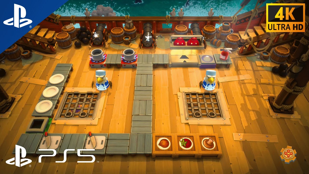 Overcooked! All You Can Eat - PS5 [4K 60FPS] Gameplay