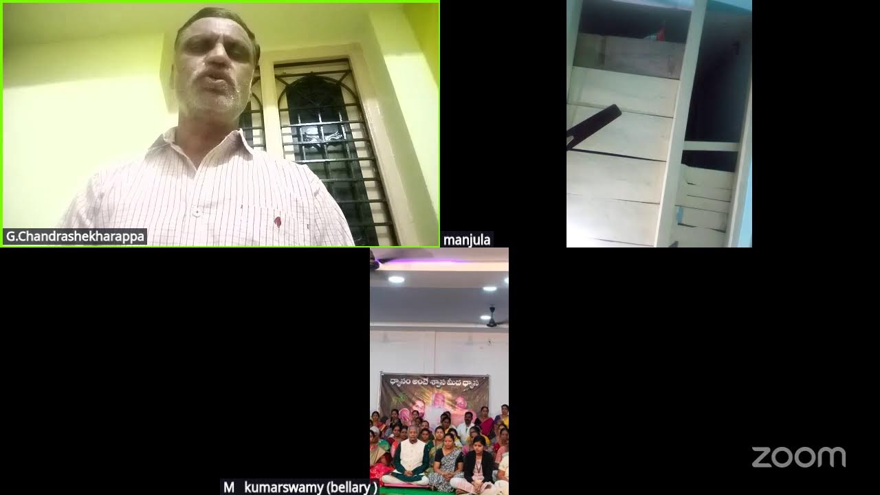 PMC Ballari's ಶ್ರೀ ಚಂದ್ರಶೇಖರಪ್ಪ ಕಂಪ್ಲಿ ಪಿರಮಿಡ್ ಮಾಸ್ಟರ್ ಇವರಿಂದ ಅನುಭವ ಹಂಚಿಕೆ