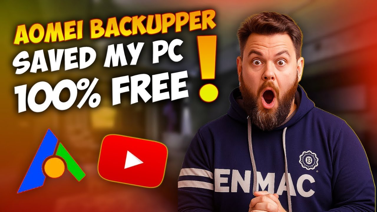 Best Free Windows Backup Software 2025 🔥 AOMEI Backupper Review [100% Free Download]