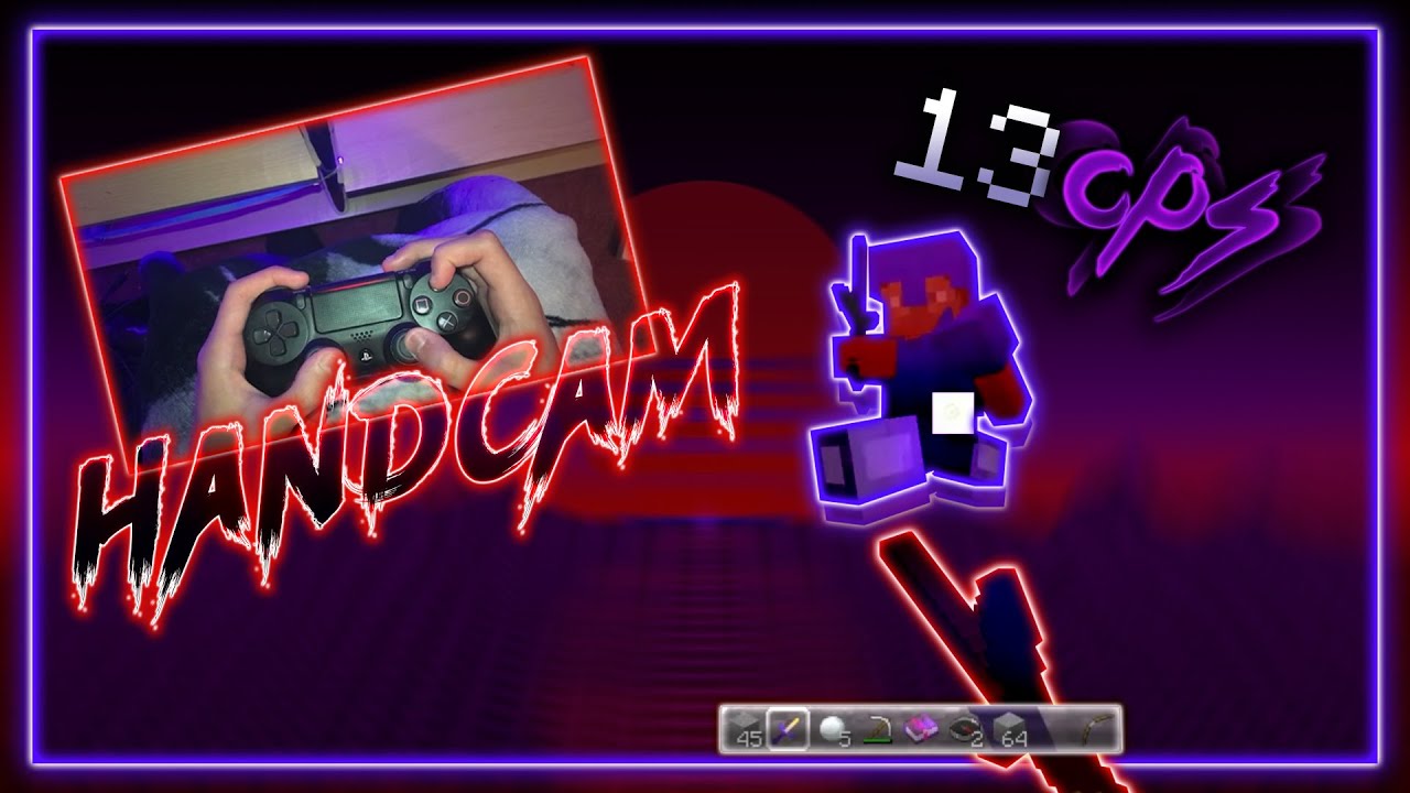 13 CPS Controller | Hive Skywars + ASMR | [Handcam]