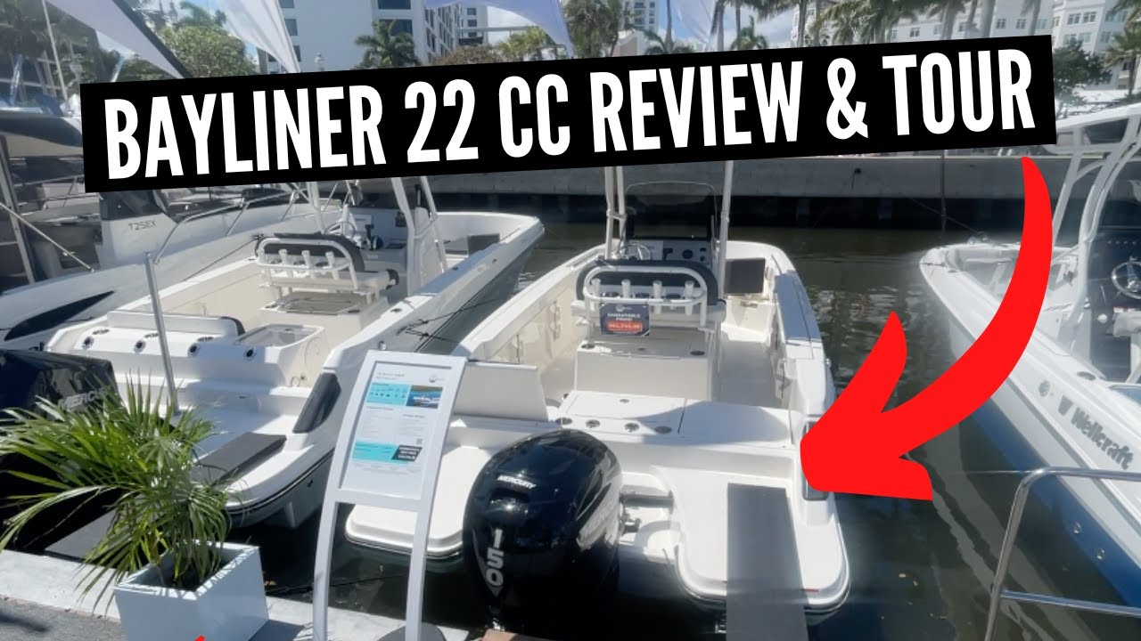 Обзор и тур лодки Bayliner Trophy 22 CC