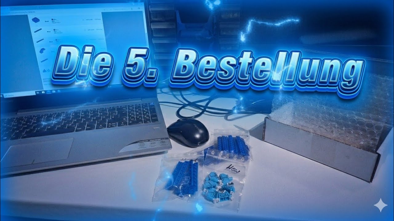 Die 5. Bestellung in meinem BrickLink Shop! Alles in blau 🔵🔵🔵