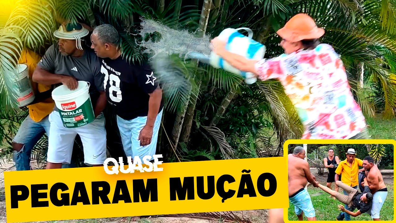 OS BRUTOS TENTARAM PEGAR O MUÇÃO… DEU RUIM! 😂🔥