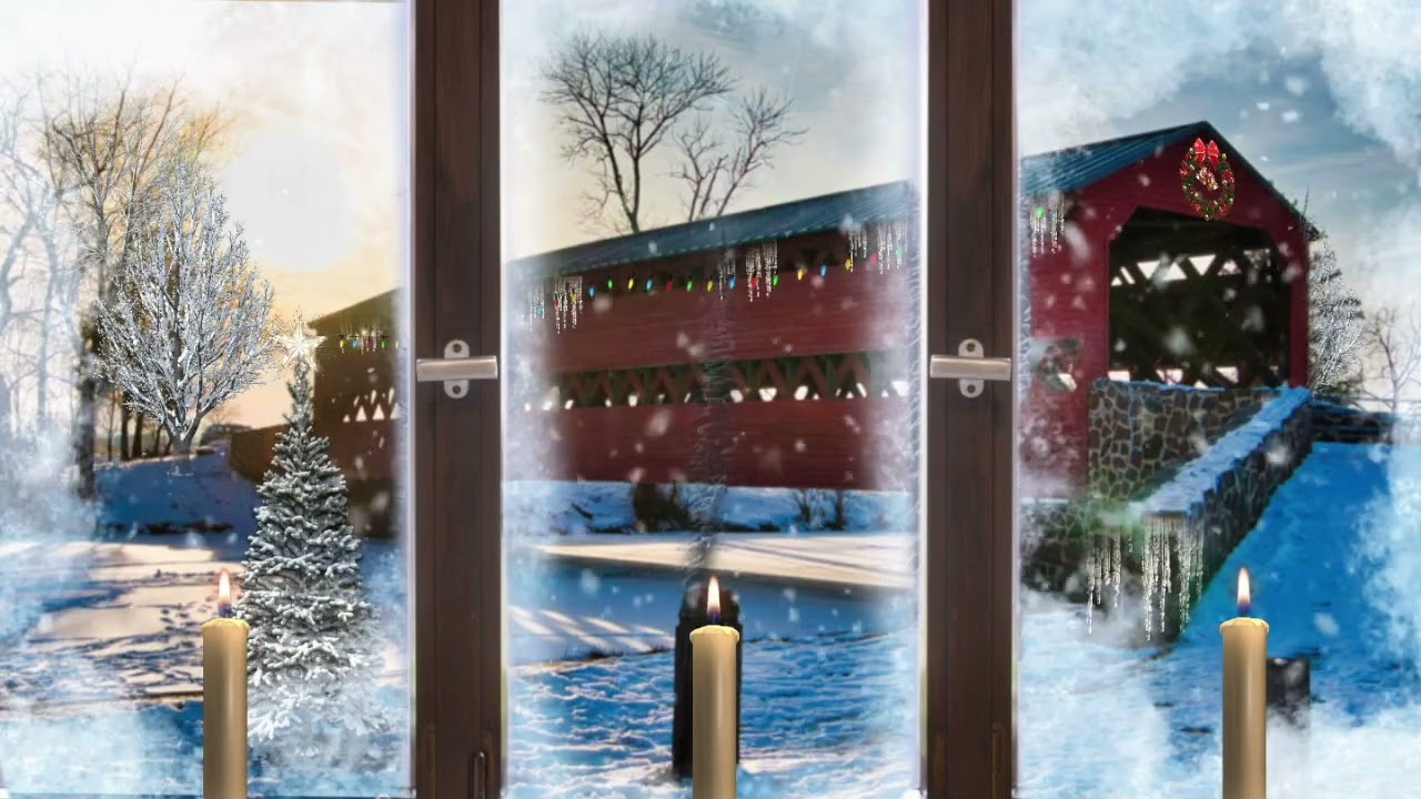 Sachs Bridge snowy winter Ambience