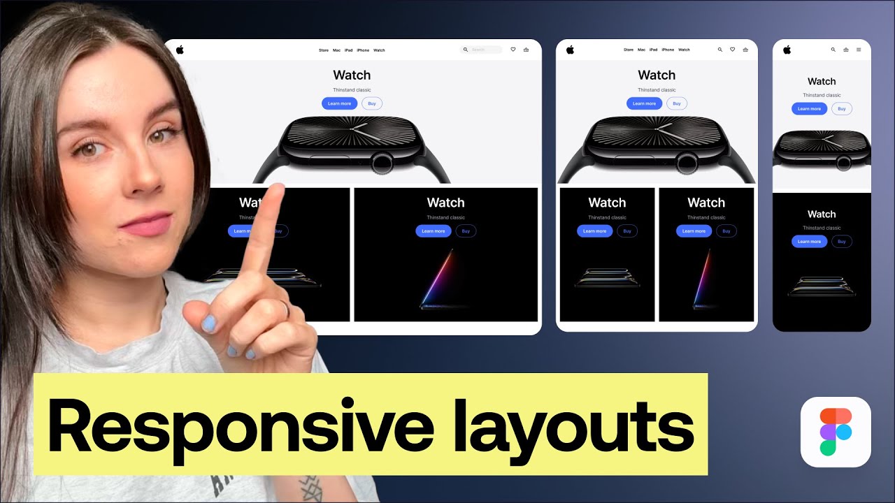 Fully responsive website design in figma ( From beginner to advanced )