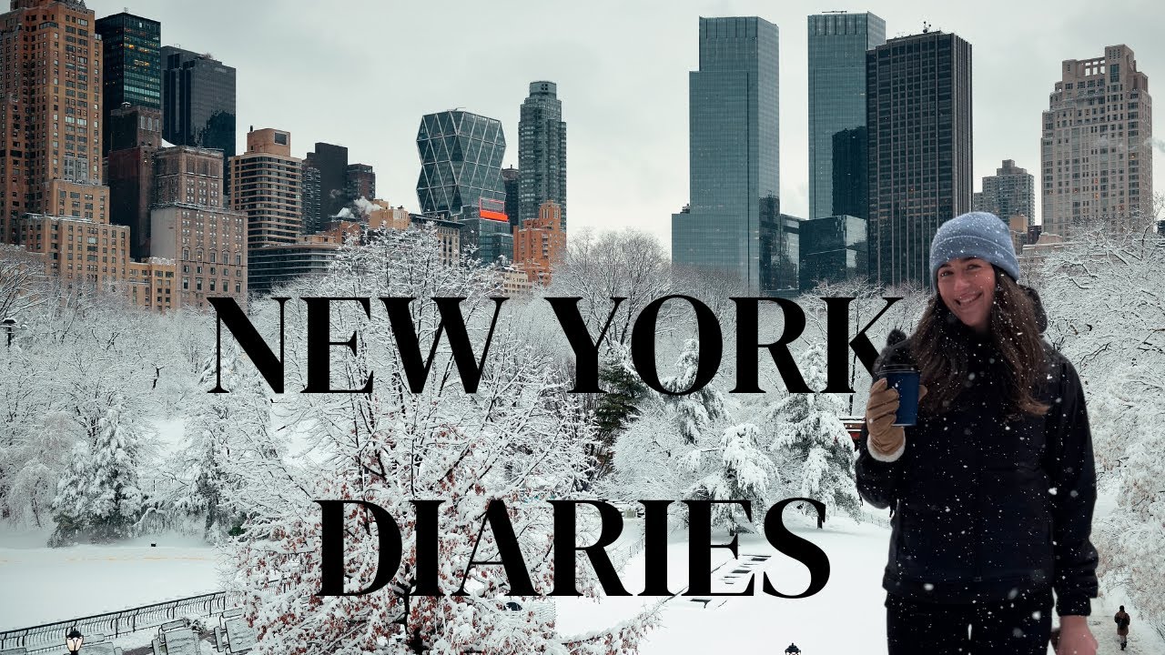 A WEEK IN MY LIFE LIVING IN NYC | NEW YORK SNOW DAY | VLOG