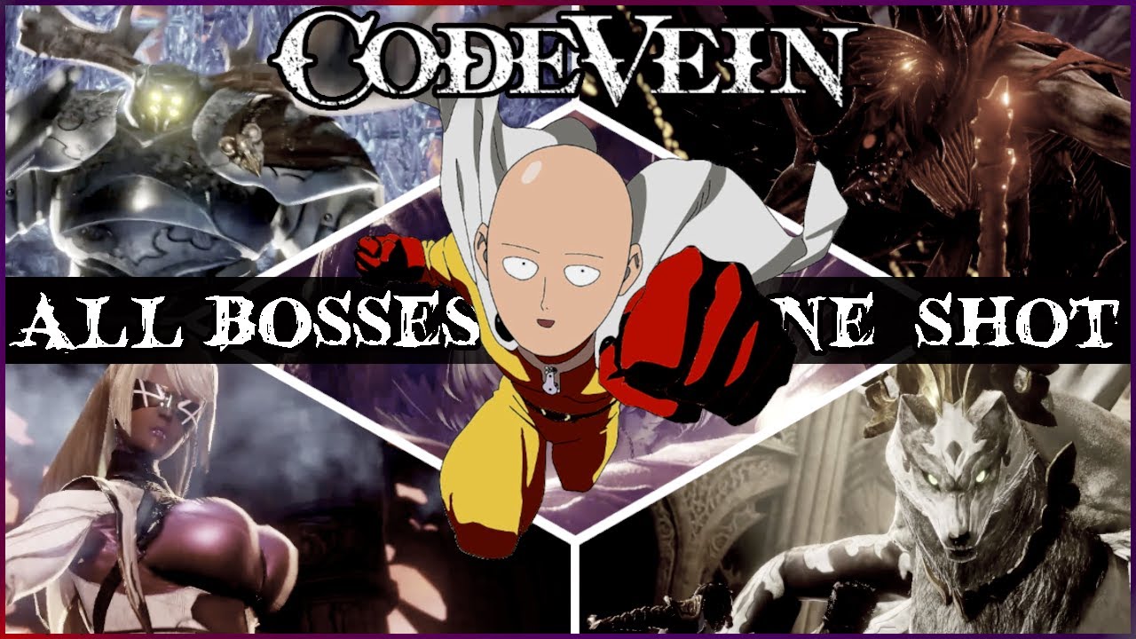 Code Vein: Defeating All Bosses In One Hit.