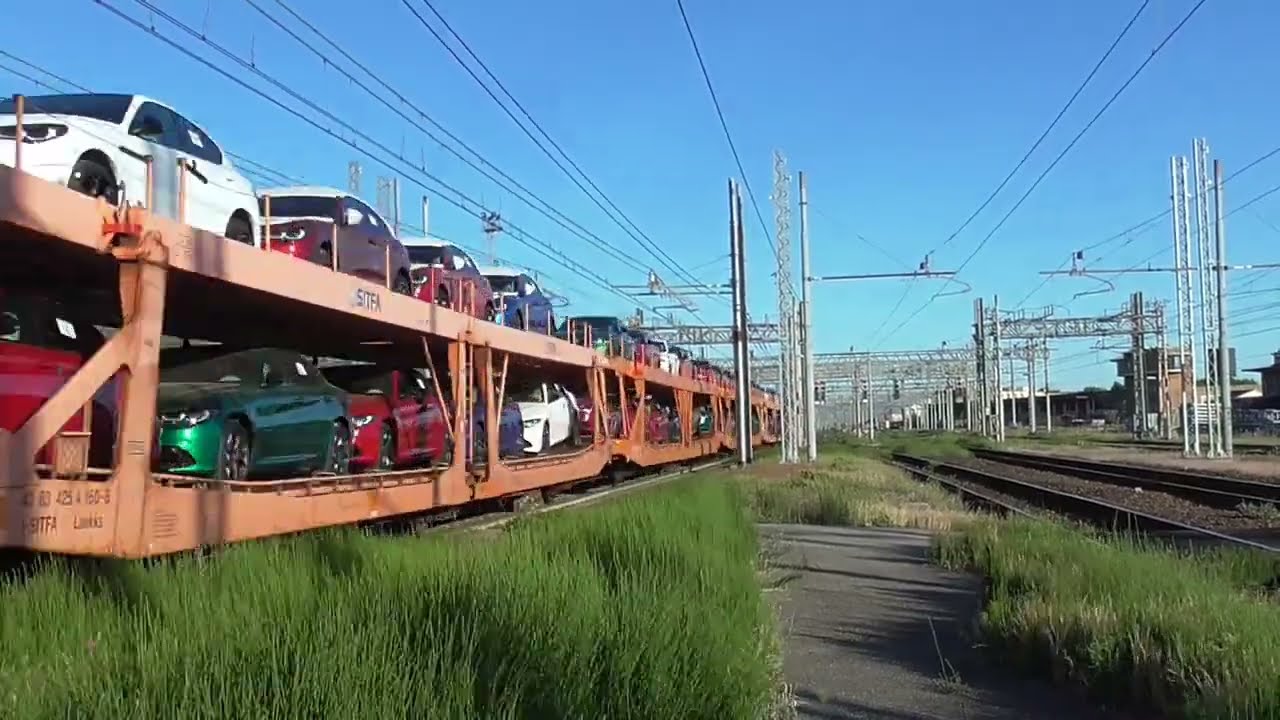 I TRENI MERCI POMERIDIANI DELLA DD BO-PO IN TRANSITO A PRATO C.LE!