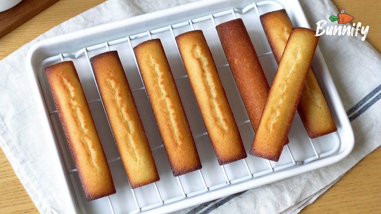 쌀 휘낭시에는 이 레시피로 만드세요(빼빼로 휘낭시에) Best Rice Financiers | 버니파이Bunnify