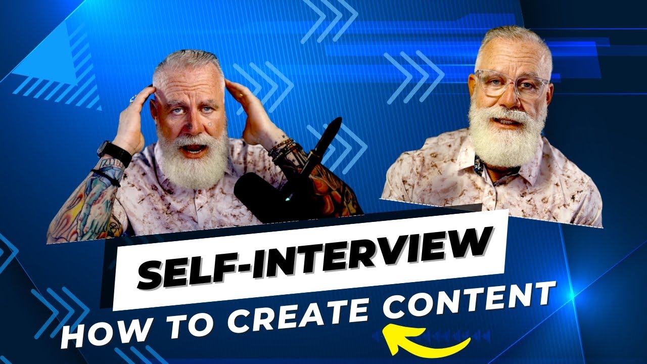I interview myself on what video to make today!