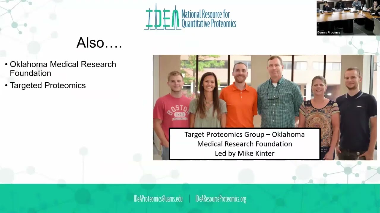 Fundamentals of Proteomics Workshop 2024 - Overview