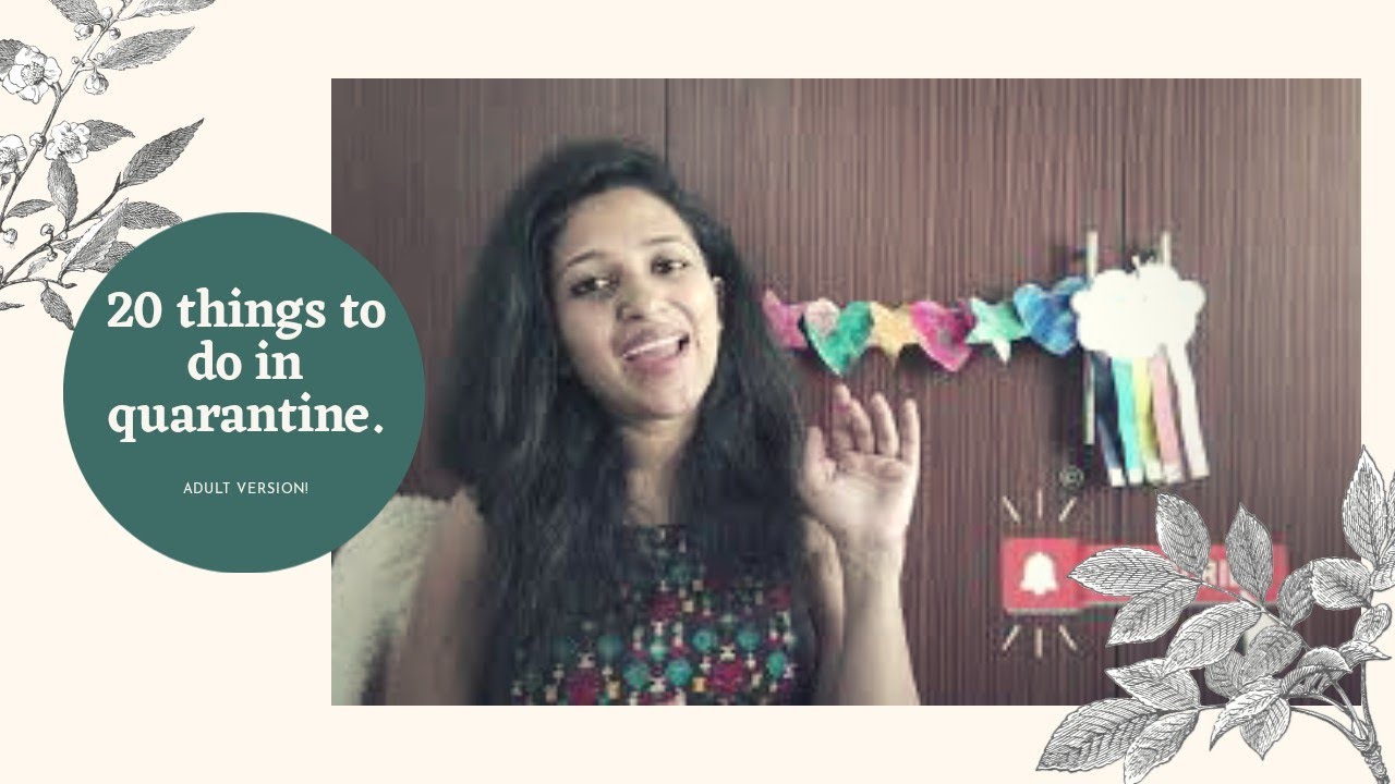 20 Things To Do In Quarantine || Adult Version
