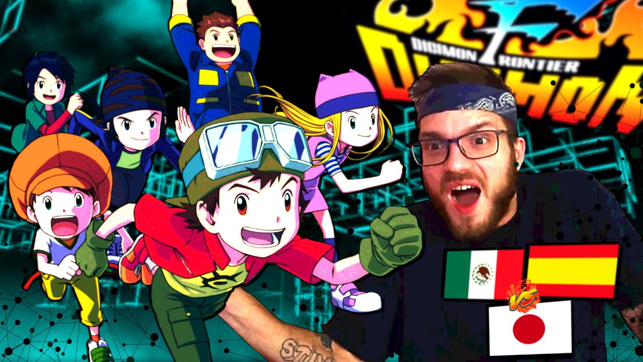 REACCION al OPENING de DIGIMON 04 FRONTIER
