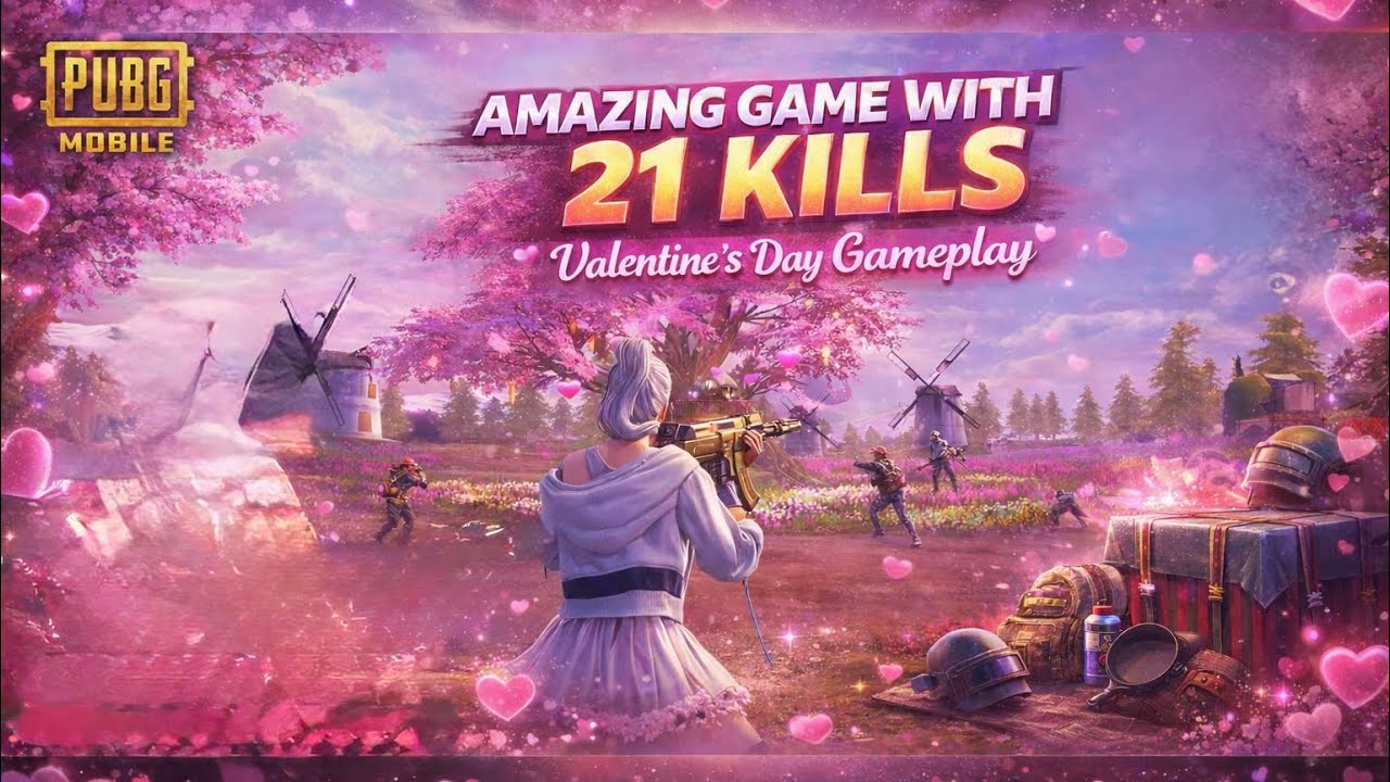 21 Kills in a Valentine’s Day Game! 💘🔥