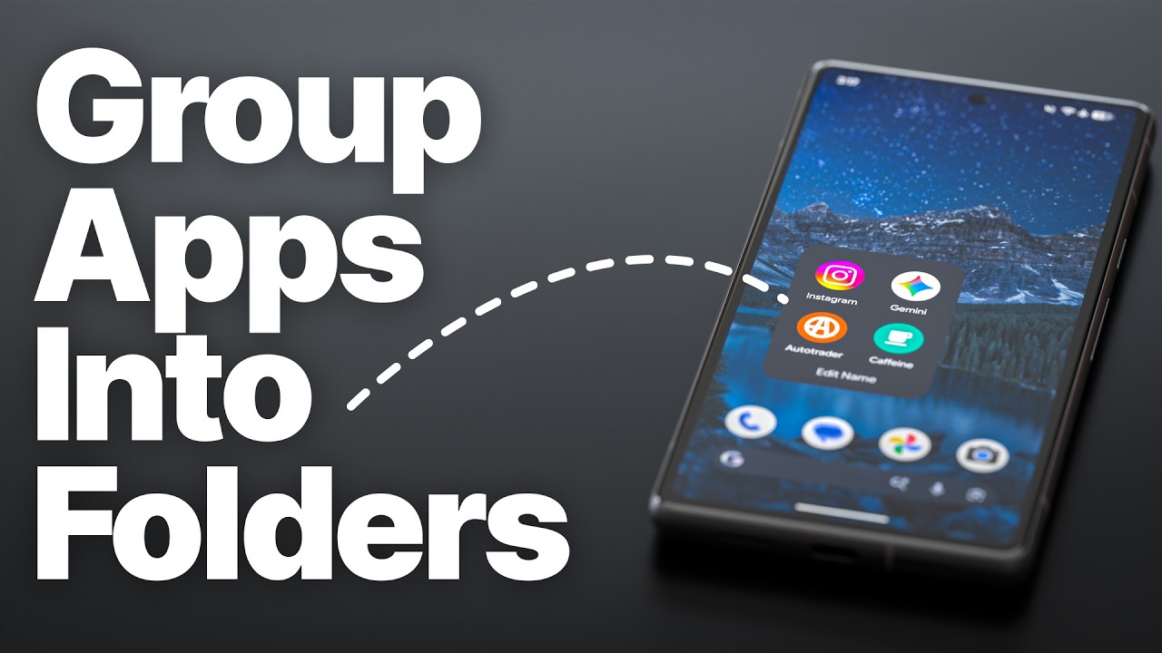 How to Create App Folders on Google Pixel (Organize Your Apps)