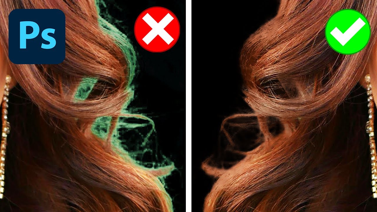 Photoshop Hacks: 2 Quick Techniques to Eliminate Hair Color Fringe!