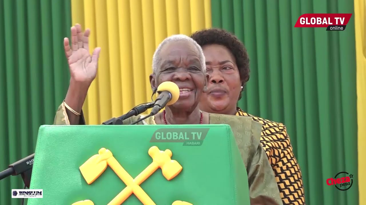 Mama MARIA NYERERE AHUTUBIA Kwenye KAMPENI ya MAGUFULI, 