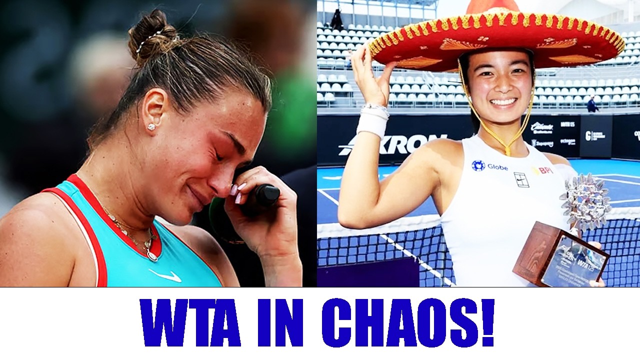 WTA IN CHAOS! Sabalenka Confronts The 