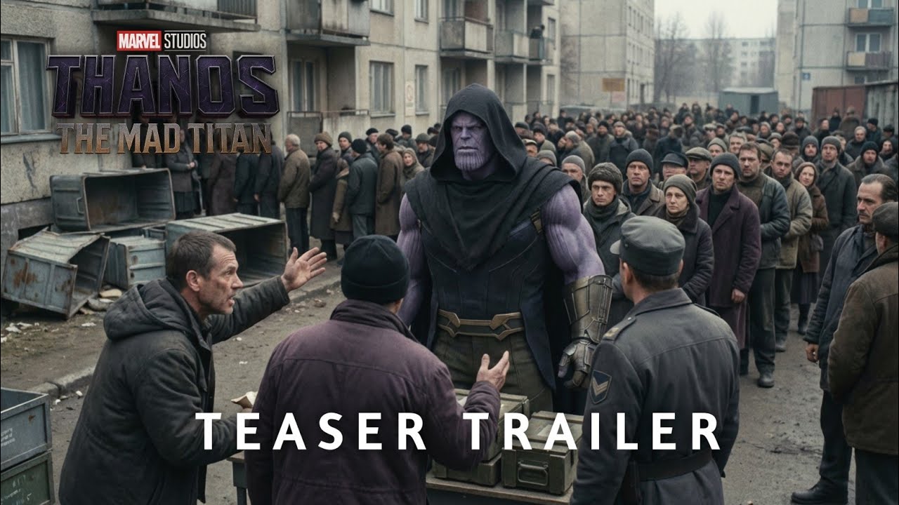 Thanos: Szalony Tytan &ndash; zwiastun | Josh James Brolin | [ULTRA 4K HD] | (Koncepcja AI)