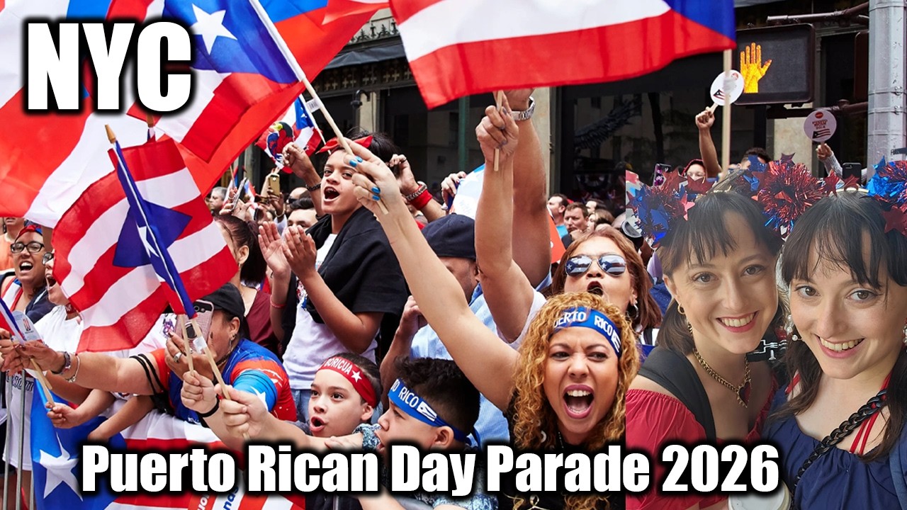 ✨Live NYC✨ 🇵🇷  Puerto Rican Day Parade 2026 🇵🇷  NYC's Loudest Parade? #nyc #puertorico