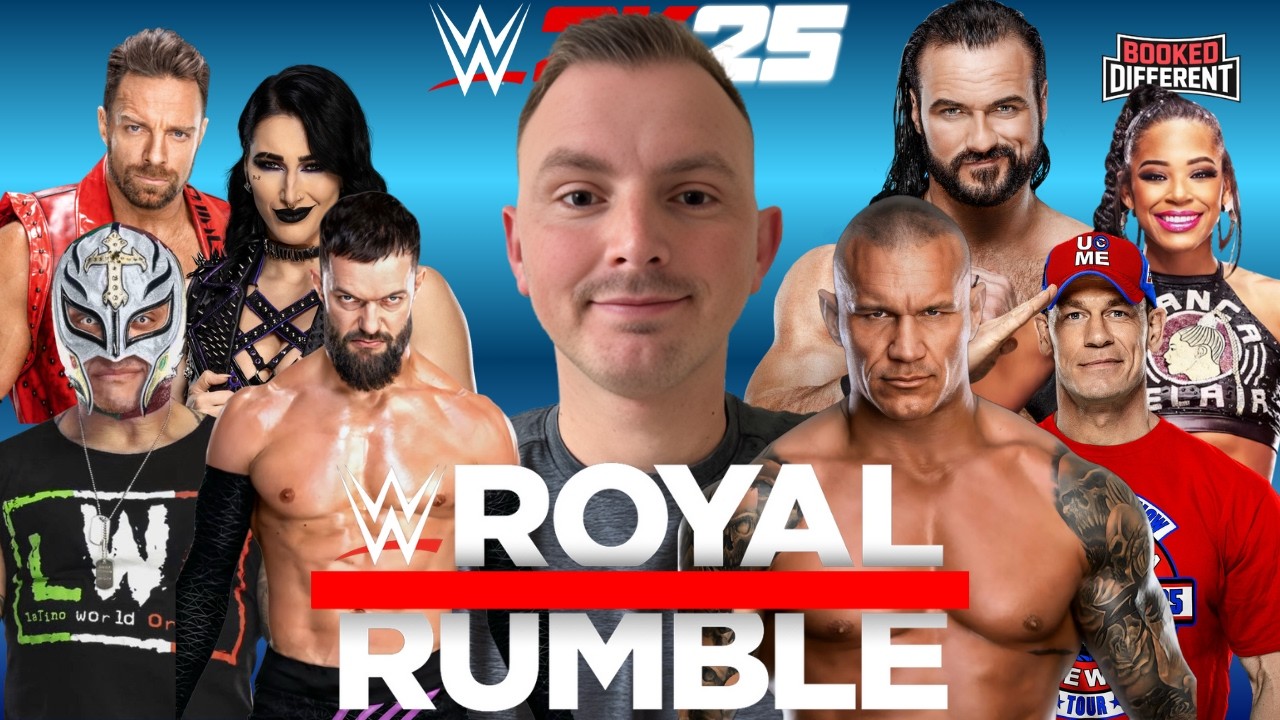 I Put 30 of my Favorite Wrestlers in a Royal Rumble! | WWE 2K25