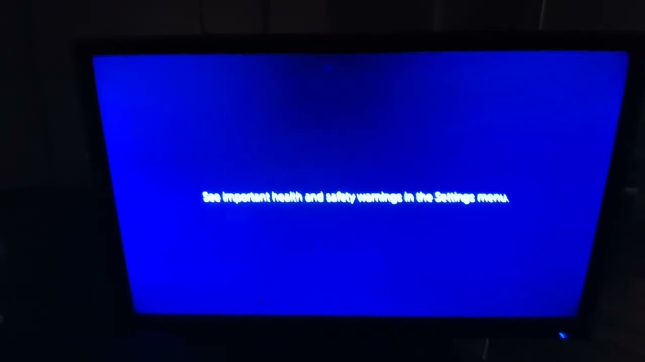 Consle Startup - Sony PlayStation 4