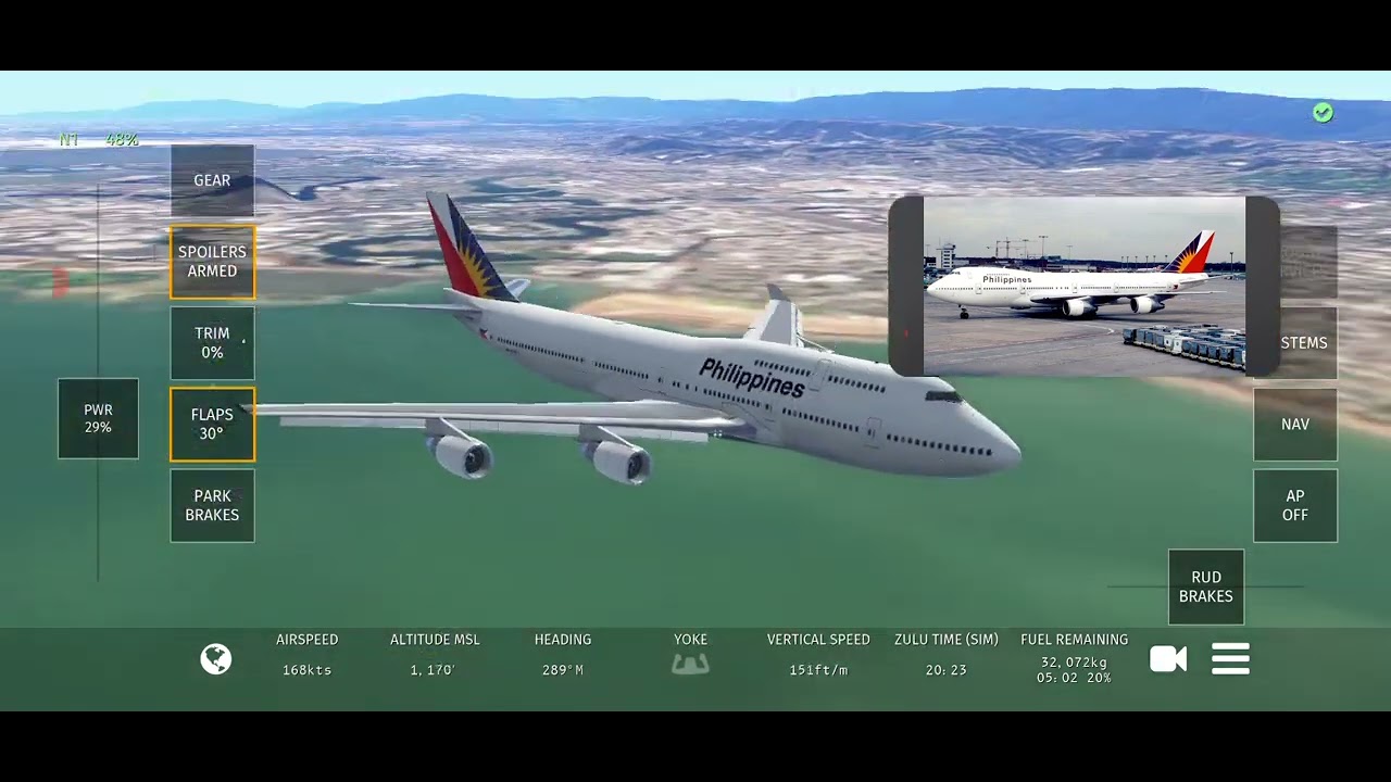 philippine airlines 434 dengan infinite flight