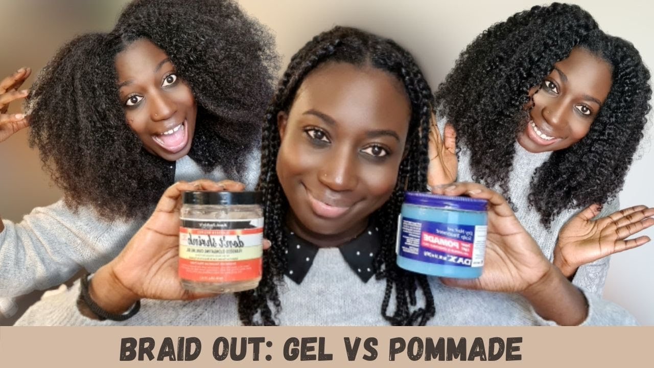 BRAID OUT : Gel 🆚 Pommade : qui aura le meilleur résultat ⁉️🤔 ➿➿➿