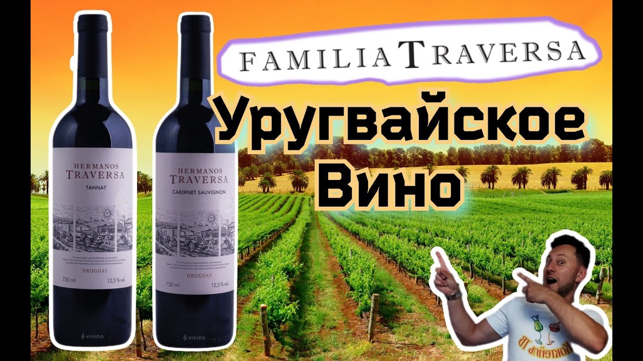 Вино Эрманос Траверса. Уругвай из КиБ.   Таннат и Каберне Совиньон