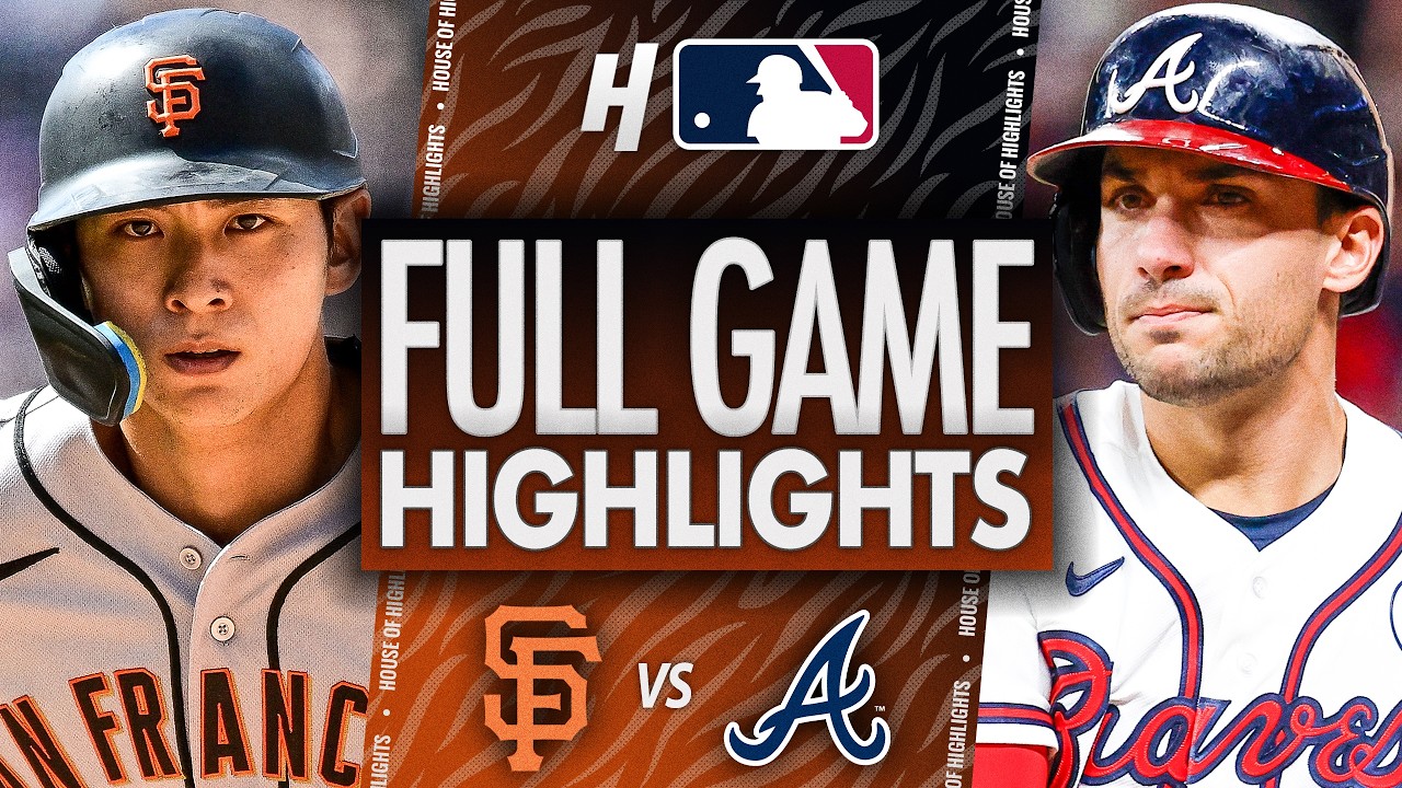 San Francisco Giants против Atlanta Braves &mdash; ЛУЧШИЕ МОМЕНТЫ 2-ГО МАТЧА 🔥 17 июня 2026 г. Сезон MLB