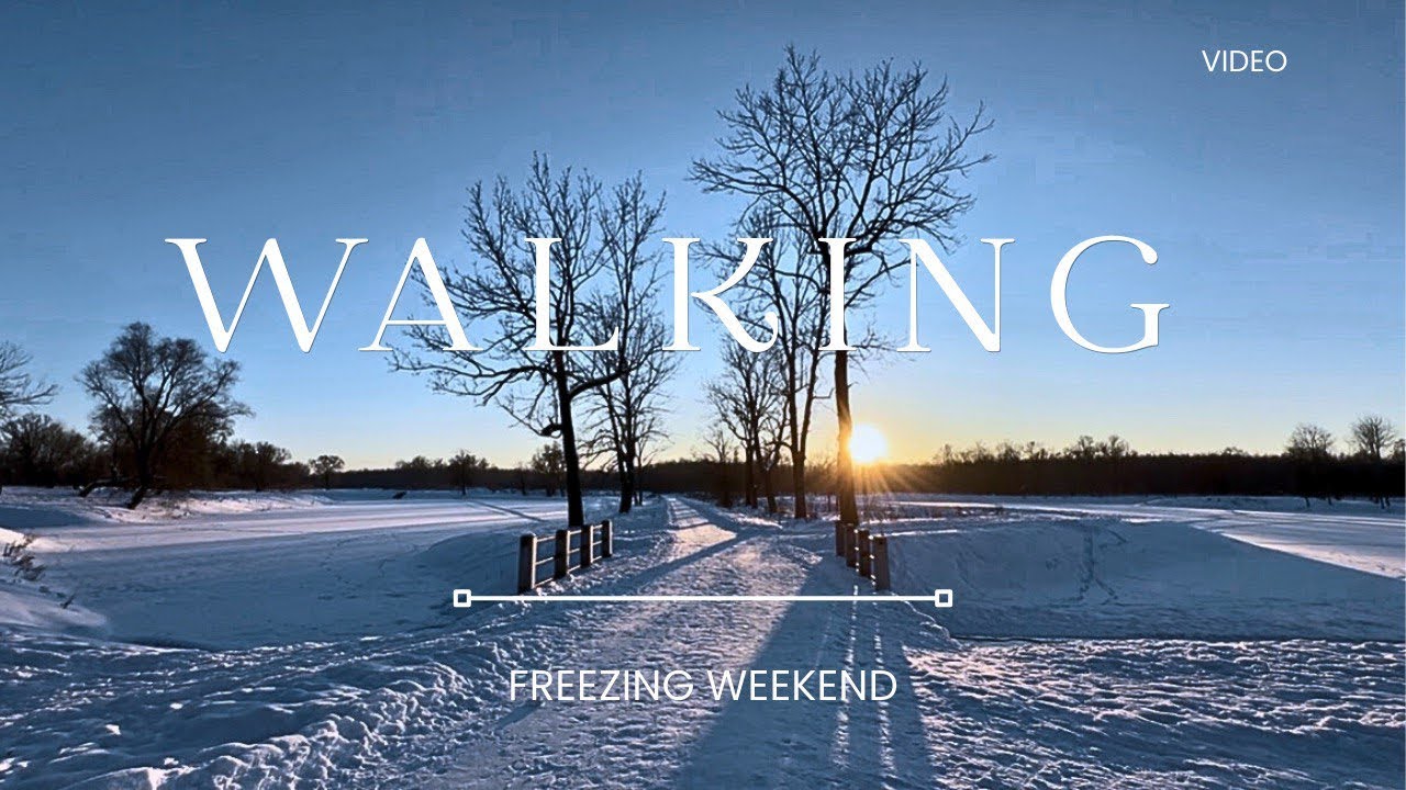 WALKING | Freezing weekend | Морозные выходные -17С