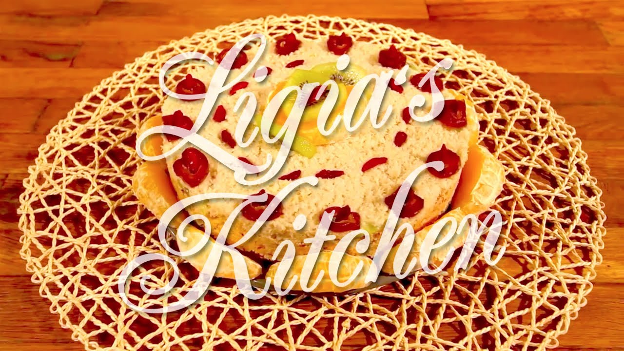 Tort raw de migdale cu kiwi, portocale și vișine - Ligia's Kitchen