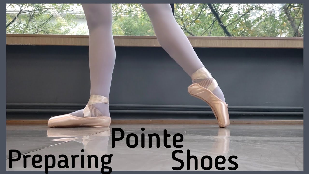 Προετοιμασία των Pointe Shoes!