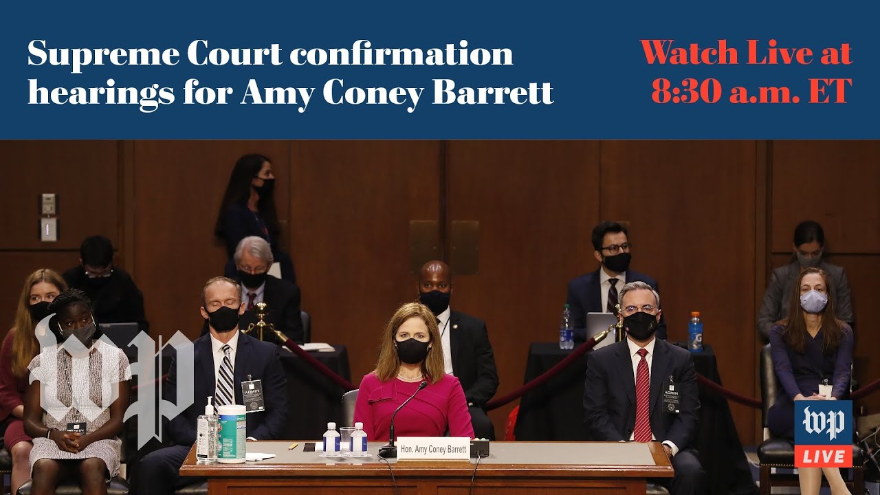 Second day of Amy Coney Barrett&rsquo;s Supreme Court confirmation hearing - 10/13 (FULL LIVE STREAM)