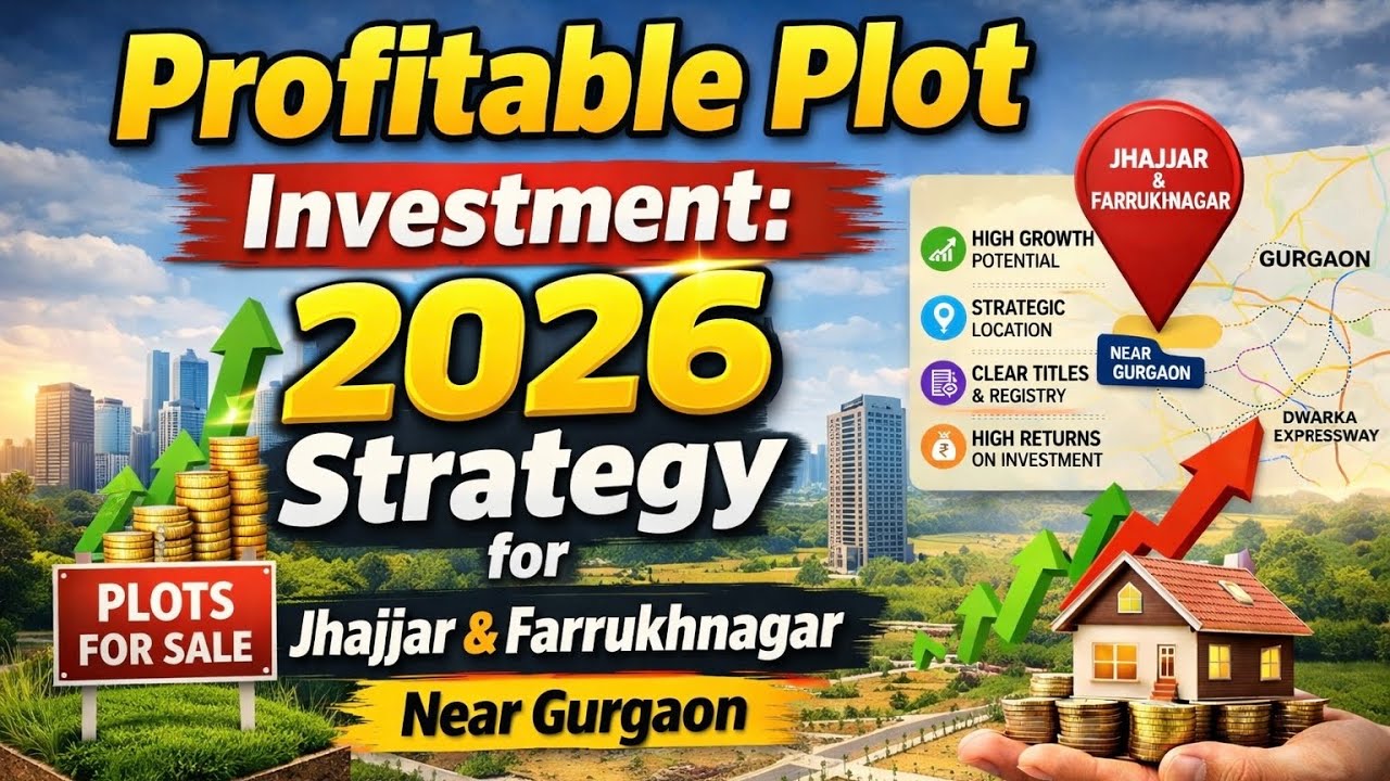 Profitable Plot Investment: 2026 Strategy for Jhajjar & Farrukhnagar Near Gurgaon