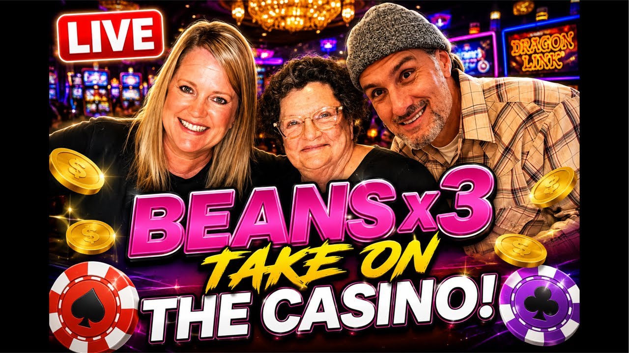 Beans Family Take on The High Limit Room! #live #casino #jackpot