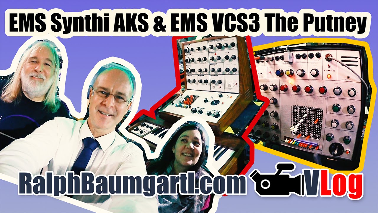 EMS Synthi AKS and EMS VCS3 (The Putney) | Legendary Synthesizer