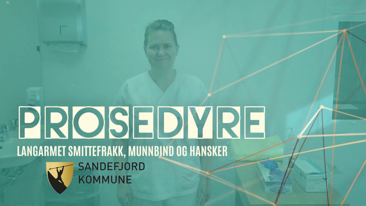 Smittevernprosedyre påkledning og avkledning