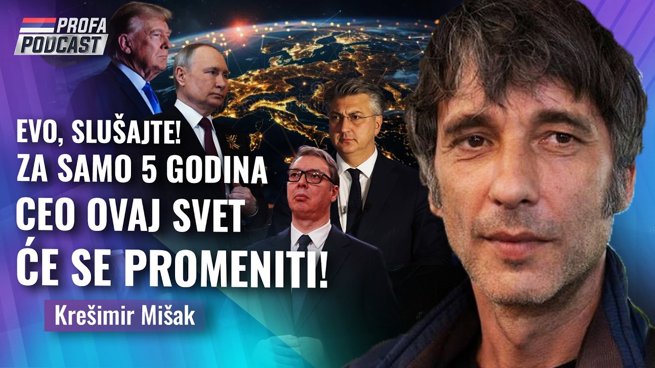 Kre&scaron;imir Mi&scaron;ak -- EVO, SLU&Scaron;AJTE -- ZA SAMO 5 GODINA -- CEO OVAJ SVET.....