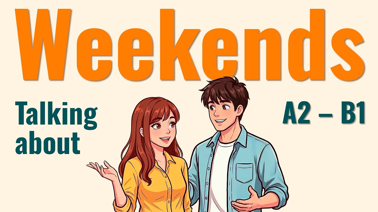 Slow English Podcast | Weekend Routines & Rest | Listening Practice for A2 Learners