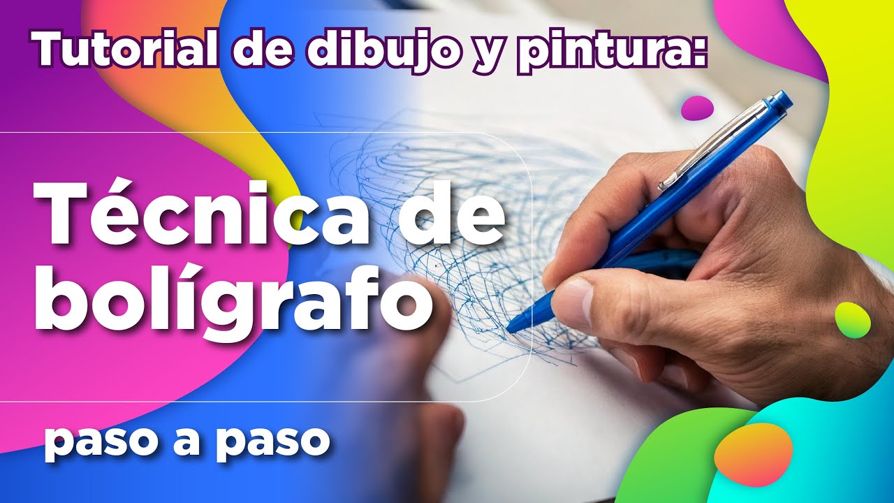 Aprende la Técnica de bolígrafo monocromático paso a paso de manera profesional