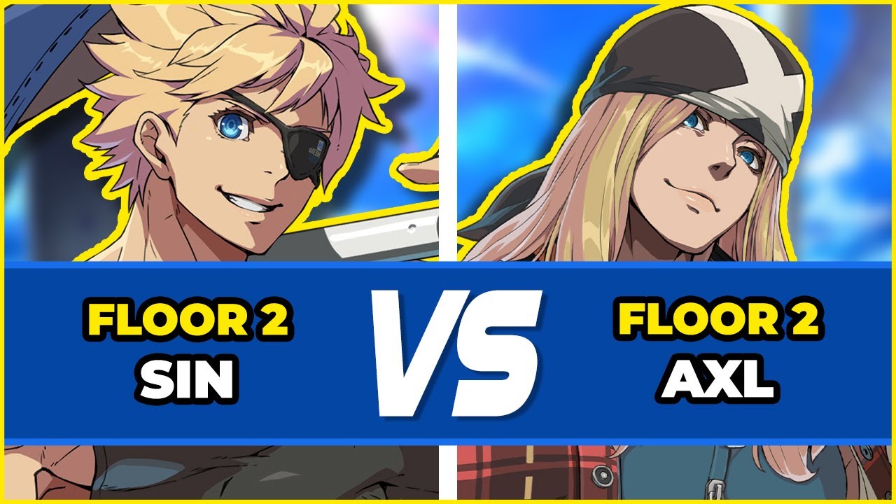 GGST ▰ Sin vs Axl. Low Level Gameplay