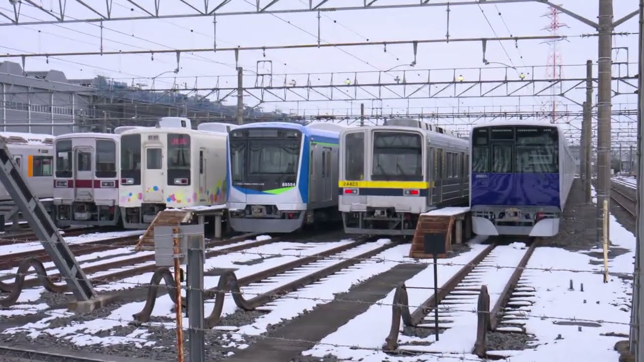 【東武90000系91001F到着・東武50050型51067F工事中】ミクリ偵察20260208【4K HDR】